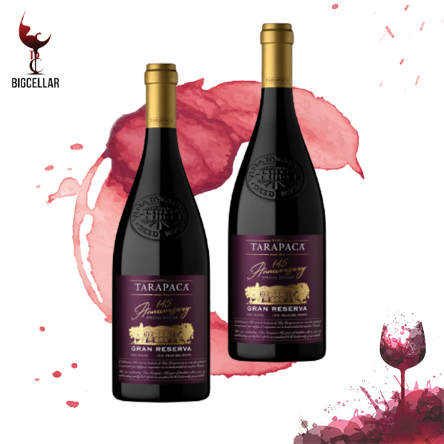 Rượu Vang Chile Tarapaca Grand Reserva 145 Anniversary Special Edition  Red Blend